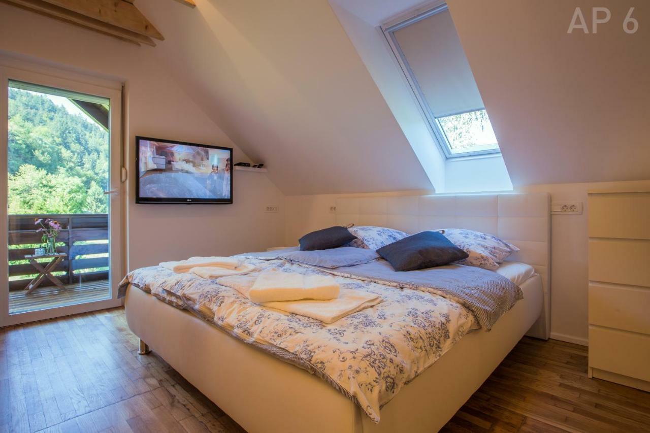 Zgornje Gorje Apartments Perla מראה חיצוני תמונה