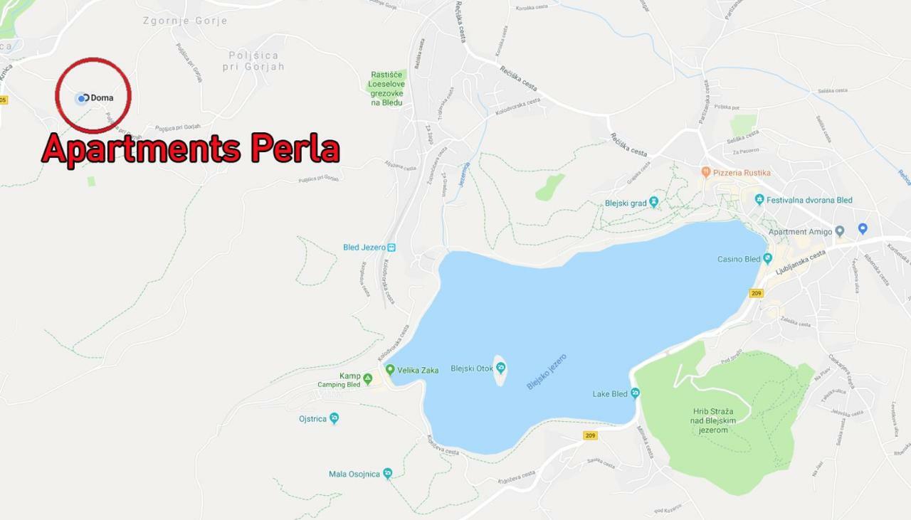 Zgornje Gorje Apartments Perla מראה חיצוני תמונה